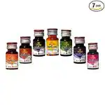 Papilon Pack of 7 Liquid Food Colours 20ml each.