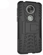 Mcase Plastic Black Back Cover For Motorola Moto E5+