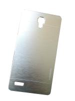 Defender Silver Aluminium Back Case Cover For Xiaomi India Redmi Note 3G, 4G