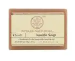 Khadi Natural Vanilla Soap | Handmade Herbal Soap|Pack of 3x125 gm