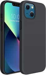 EasyTac Black Silicone Shockproof Cover Case For Iphone 13 Mini 5.4 Inch