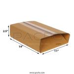 PACFO Wrap Around Corrugated Box 14x11x (1 Inches To 2.5 Inches)- Pack of 10 Boxes