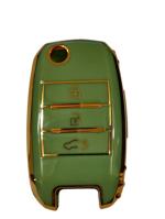 Cloudsale Flip Car Key Cover For Kia Seltos Sonet 3 Button Flip Key