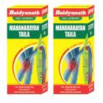 Baidyanath Mahanarayana oil, 100ml (Pack of 2) Ayurvedic tel for Joints & Muscle Pain Relief