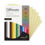 Paper Pep Yellow 16 Sheet Card Stock 220 GSM- A3