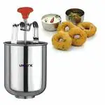 UNLOCK Steel Medu Vada Maker 15 cm