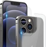 CASEKOO Iphone 13 Pro Max Transparent Removable Front and Back Screen Guard (pack of 2)