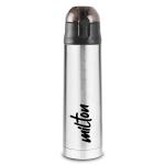Milton Silver Stainless Steel New Crown 900 Thermo 24 Hours Hot And Cold Water Bottle, 750 Ml