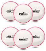 PB08 Winning Everyday Cricket Wind Ball Pack of 6, Cricket Ball 110g (White)