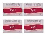 FLAY ZyKT Antifungal & Antibacteria Soap - 75(Pack of 4)