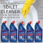 BLISS & BLUSH Toilet Cleaner blue 2500ml Removes Tough Stains and Odour, Provides Freshness for 100 Flushes