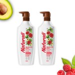 Naturali Sun & Pollution Defence Body Lotion With Red Raspberry & Avocado All Season Protection 400 Ml(Pack Of 2)