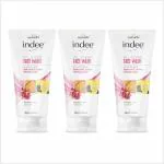 Aushadhi Indee Oil Clear Facewash 100ml x 3 | Natural, Organic, Paraben-Free Deep Cleansing Facewash with Red Lentil, Lemon, and Pomegranate | Anti-Acne, Mattifying, Daily Use for Oily Skin
