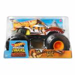 Hot Wheels Monster Truck Oversized Tiger Shark 1:24 Die Cast Metal Bodies, Boys, 3Y+, Multicolour