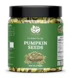 Go Vegan Raw Pumpkin Seeds - 250g | Protein and Fiber Rich Superfood For Eating 250 gm [Jar Pack]