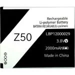 Mobcrown Mobile Battery for Lava Z50/ LBP12000029/ 2000mAh
