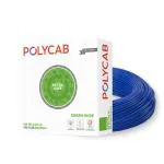 Polycab Maxima plus 90m, 1sqmm Eco-Friendly Greenwire PVC Insulated Copper Cable for Domestic & Industrial Connections Electric Wire(Blue)