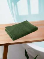 REGENCY EXPORTS PVT.LTD Klassico Bath Towel 100% Cotton 500 GSM Set of 1 Green