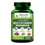 Agniveda Naturals Plant Based Multivitamin 60+ Ingredients With Vitamin B1, B2, etc. 60 Veg Capsules