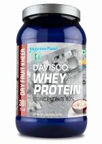 Nutrition Planet Davisco Whey Protein Concentrate 80% (Dry Fruit Kheer - 2lb, 30 Servings)