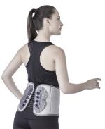 Vissco Back Support Lacepull LS Belt For Back Pain Relief & Effective Back Pain Support & Immobilization - Large (Grey)