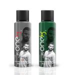 One8 by Virat Kohli Flick and Glance Deodorant Spray For Men | Deo for Men (400 ml, Pack of 2)
