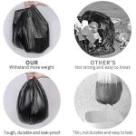AAYAR Heavy Duty Garbage Bags | Extra Strong Trash Bags for Home, Office, Kitchen | Leak-Proof, Tear-Resistant, Easy Tie Handles (C19-21(3)..)