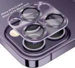 CASEKOO Iphone 14 Pro Max and 14 Pro Purple Removable Camera Lens Protector