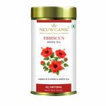 Neuwganic - Hibiscus Green Tea | Green Tea | Weight Loss | High Quantity of Iron | 100 Gm Pack Of 1