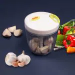 Rena Germany 3 in 1 Vegetable Chopper/Slicer/Cutter - Manual/Handy Jumbo Chopper for Kitchen and Household