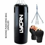 2FT SRF P-bag for MMA, Kickboxing, Muay Thai, Karat (Black)with Hwrap