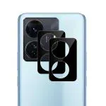 Kite Digital [Pack of 2] Vivo iQOO Z6 Pro 5G [Black] Back Camera Lens Protector Tempered Glass - Full Camera Coverage with Easy Installation Kit