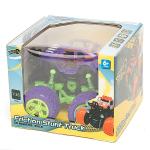 Ralleyz Friction Toy Car With Grip Wheels 4 Wheel Drive Force Amazing Kids Play Mini Toy Car Purple 6Y+