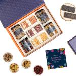 Tummy Pops| Christmas Gift Hamper| Natural Mukhwas Mouth Freshener & Chocolates Gift Pack - 535 g