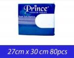 Prince Tissue Nakins 27cm* 30cm-80 PCS-Pack of 2