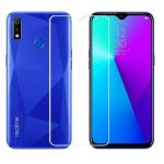 Hobbytronics Realme 3i Transparent Tempered Glass Scratch Resistant, Anti Fingerprint with Bubble Proof, Screen Protectors (18 x 10 x 2 cm)