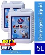 Ami Rudra Liquid Detergent top and front load liquid detergent Gentle Care Liquid Detergent 5L +5L (Buy 1 Get 1 Free)