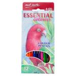 Mont Marte Colour Pencils 12Pce - Essential Colours Artist Range Mpn0094