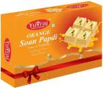 Yuvraj Orange Flavoured Soan Papadi Sweets    Box Pack (200 gm)