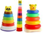 Nabhya Multicolor Rings Stacking Rings Educational Pre School (Pack of 3)
