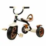 TUMBLR Alpha Kids Tricycle with Eva Wheels | Age Group 18 Months to 5 Years | 98% Assembled Tricylce First Time in India |Brown--
