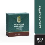 Nion Monsoon Malabar Coffee | 100% Arabica Coffee | French Press | 100gms / 8+ cups