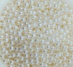 Goonmala Pearl Beads for Craft, Jewllery making, Embroidery, Rakhi, Arts & Craft, Decoration works, 3mm, 60gm
