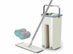 YASHRON Microfiber Flat Mop with Bucket, Cleaning Squeeze Hand Free Floor Mop