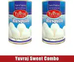 Yuvraj Bikaneri Rasgulla Sweets Tin combo pack (500 gm x 2)