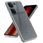 Fashionury Shockproof Back Cover for iQOO Neo 9 Pro 5G | Raised Bumps for Camera & Screen Protection | Ultra Clear Soft Silicone Back Case for iQOO Neo9 Pro 5G