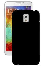 LazyLion Samsung Galaxy Note 3 Black Silicone Shockproof Phone Case, Ultra Safety with Soft Feel (Pack of 2)