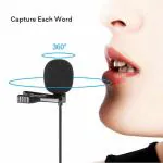 Collar Mic Dynamic Lapel Microphone for Singing YouTube For Smartphone Microphone