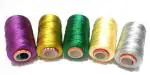 Craftlove Multicolor Silk Thread (Pack Of 5)