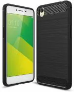 A ACCESSORIES KART Oppo A37 Black Silicon Back Cover